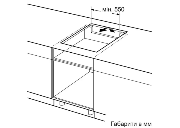 Варочная поверхность индукционная Bosch PUE611BB5E