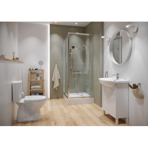 Душова кабіна квадратна Cersanit ARTECO PIVOT 90x90x190 S157-010
