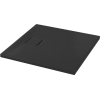 Душовий піддон квадратний Cersanit tako slim 80x80x4 чорний матовий + сифон S932-165 
