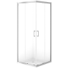 Душова кабіна квадратна CERSANIT BRASCO 80x80x190 Хром S168-005