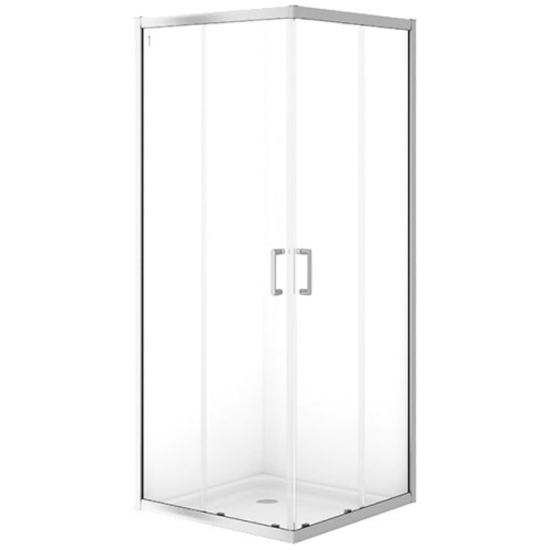Душова кабіна квадратна CERSANIT BRASCO 80x80x190 Хром S168-005