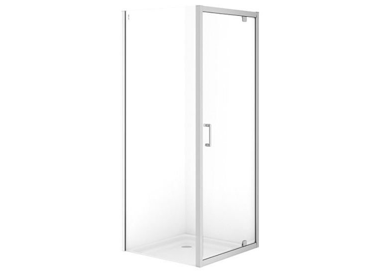 Душевая кабина квадратная Cersanit BRASCO 80x80x190 Хром S168-009