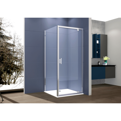 Душова кабіна квадратна Cersanit BRASCO 80x80x190 Хром S168-009
