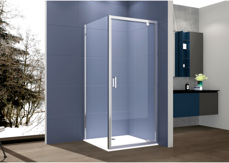 Душевая кабина квадратная Cersanit BRASCO 80x80x190 Хром S168-009