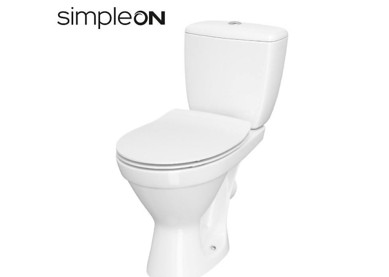 Унітаз-компакт Cersanit CERSANIA SIMPLE ON 0113/6 705 +сид.DELFIІ/MODUO SLIM дюр пов пад K119-001