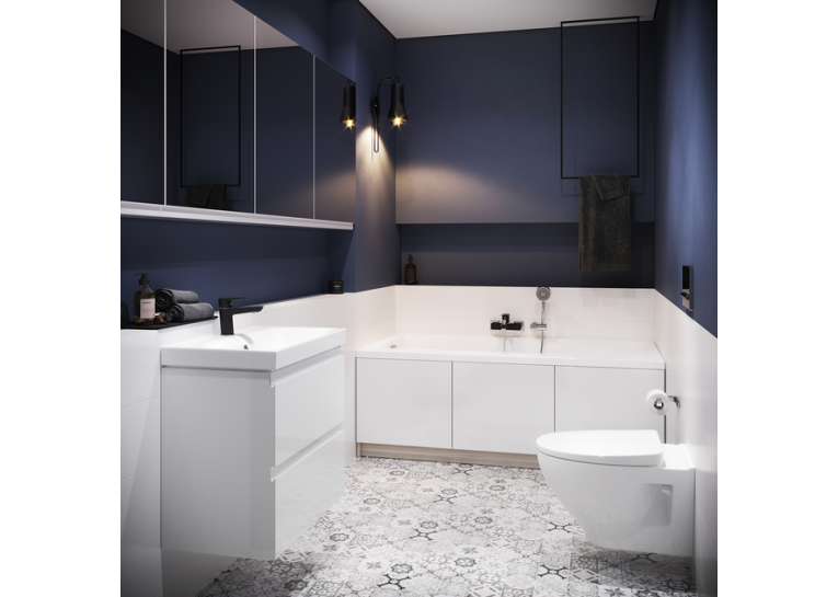 Унітаз підвісний Cersanit А29 MODUO CLEAN ON +сидіння дюропласт soft close K701-262