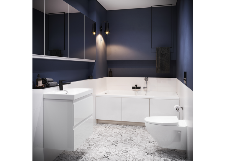 Унітаз підвісний Cersanit А29 MODUO CLEAN ON +сидіння дюропласт soft close K701-262