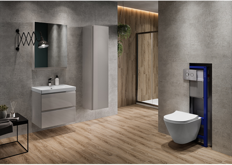 Унітаз підвісний Cersanit А29 MODUO CLEAN ON +сидіння дюропласт soft close K701-262