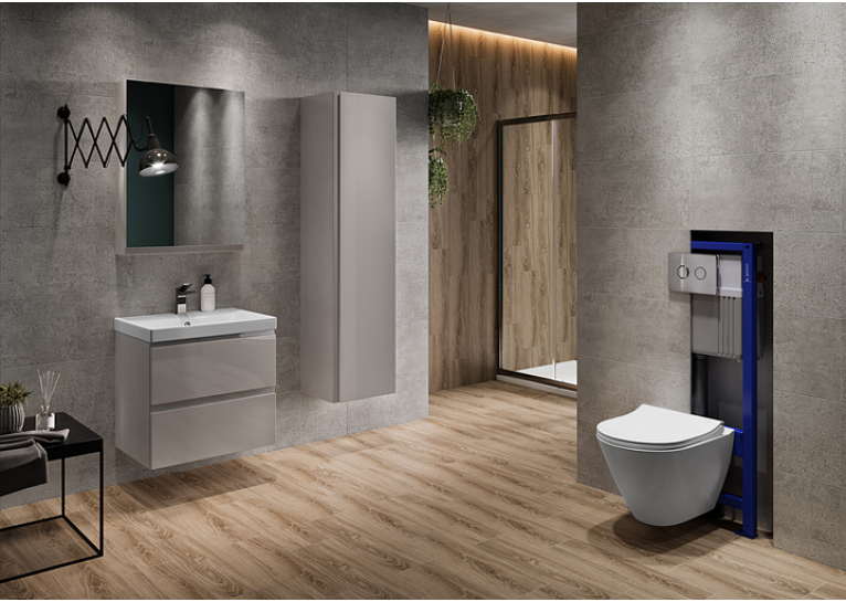 Унітаз підвісний Cersanit А29 MODUO CLEAN ON +сидіння дюропласт soft close K701-262