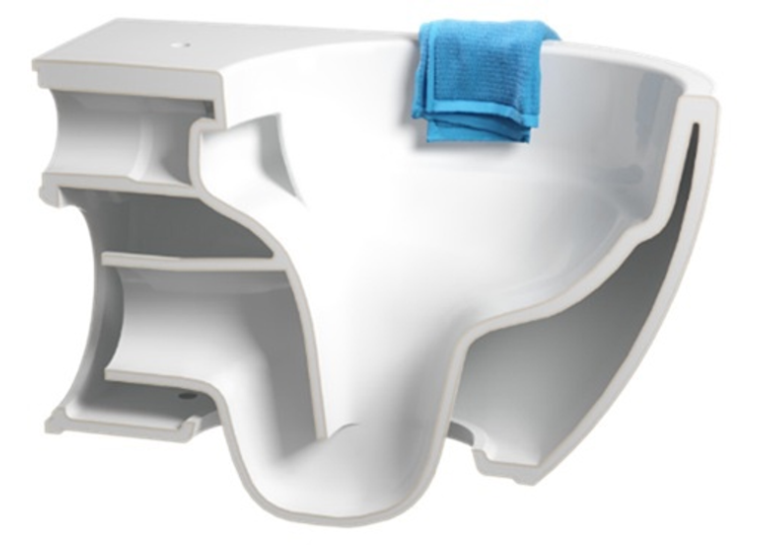Унітаз підвісний Cersanit А29 MODUO CLEAN ON +сидіння дюропласт soft close K701-262