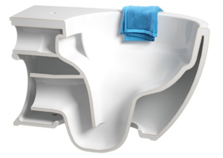 Унітаз підвісний Cersanit А29 MODUO CLEAN ON +сидіння дюропласт soft close K701-262