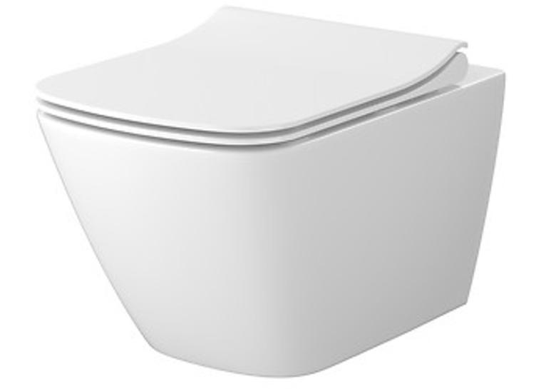 Унітаз підвісний Cersanit C200 CITY PRO VORTEX +сидіння дюропласт soft close S701-884