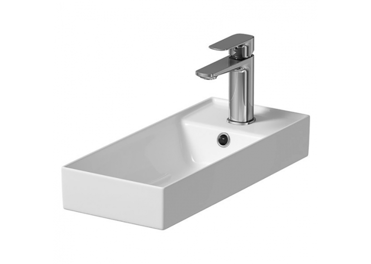 Шафка для раковини Cersanit LARGA 50x22, біла S932-110-DSM+Раковина Cersanit LARGA 50х22см, меблева біла EW K677-005, S932-110-DSM+K677-005