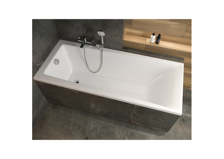 Ванна акрилова Cersanit LORENA 150 x 70 прямокутна з ніжками, S301-074