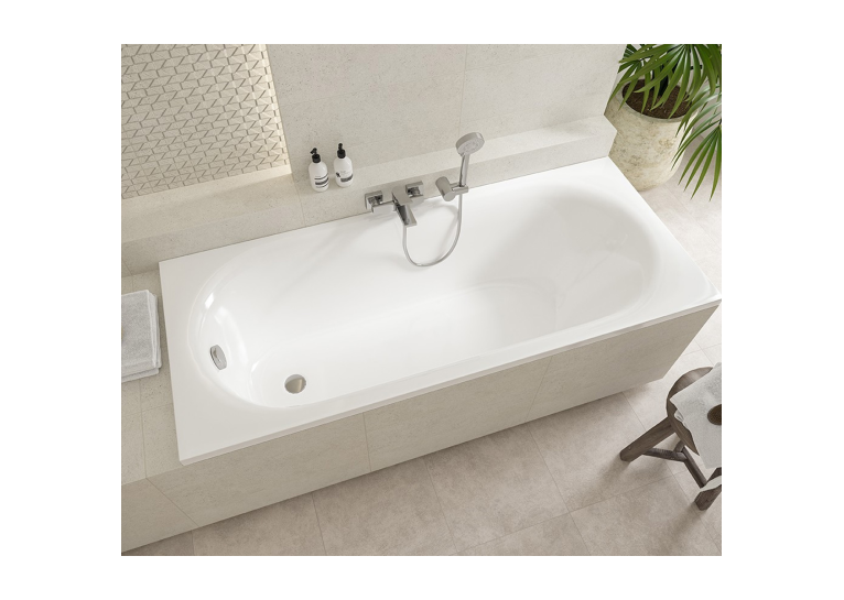 Ванна акрилова Cersanit OCTAVIA 160 x 70 прямокутна з ніжками, S301-252