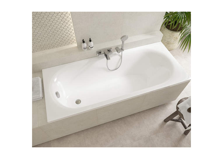 Ванна акрилова Cersanit OCTAVIA 170 x 70 прямокутна з ніжками, S301-253