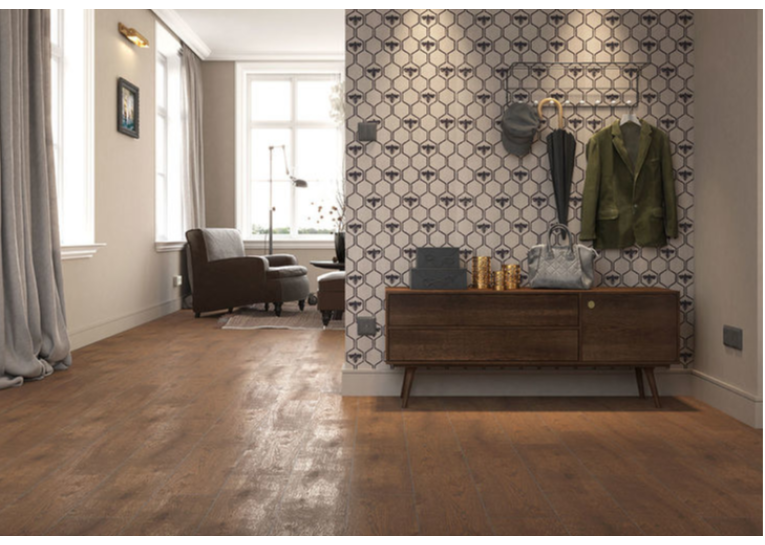 Плитка підлогова Cersanit Royalwood Brown 18,5x59,8 7552TGGZ1033954954