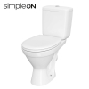 Унітаз-компакт Cersanit SIMPLE ON 011 CERSANIA II 751 CERSANIA ІІ гор.злив,3/6,нижн.підв.+сид.DELFI/MODUO дюр. пов.пад K119-015