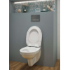 Унітаз підвісний Cersanit SIMPLE ON B 469 CERSANIA +сидіння дюропласт soft close S701-554