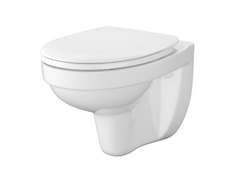 Унітаз підвісний Cersanit SIMPLE ON B 469 CERSANIA +сидіння дюропласт soft close S701-554