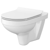  Унітаз підвісний Cersanit SIMPLE ON B 472  ZIP +сид. SLIM дюропласт soft close S701-567