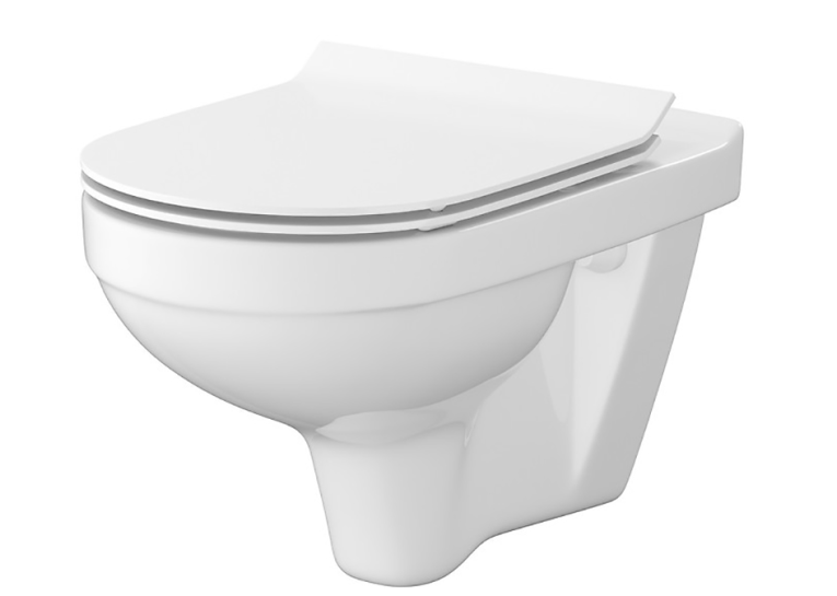  Унітаз підвісний Cersanit SIMPLE ON B 472  ZIP +сид. SLIM дюропласт soft close S701-567