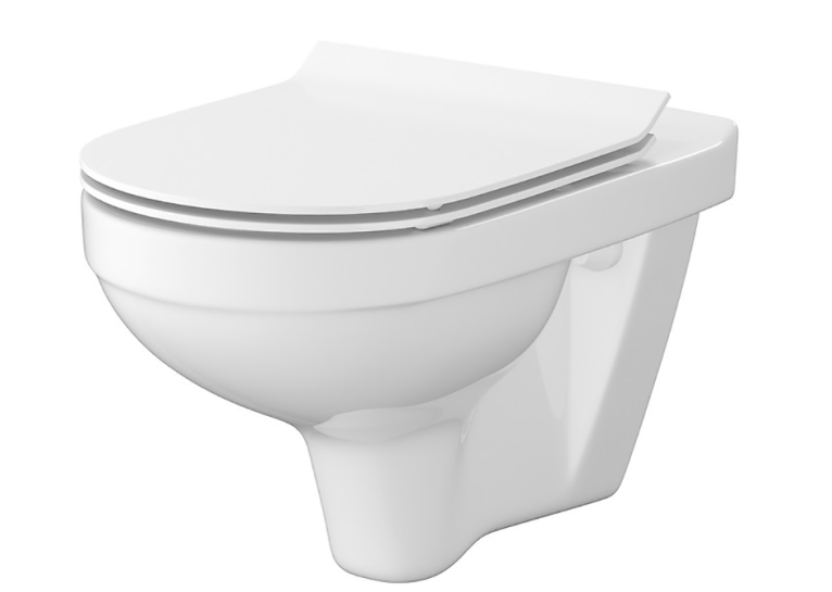  Унітаз підвісний Cersanit SIMPLE ON B 472  ZIP +сид. SLIM дюропласт soft close S701-567