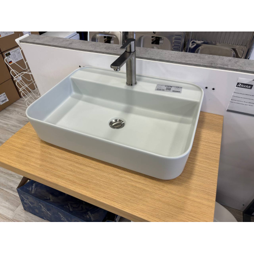 Умивальник на стільницю прямокутний Cielo Cielo Shui Comfort Pomice (пемза) 60х43 см (SHCOLARF-POMICE)