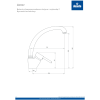 Змішувач для кухні Deante Aster, поворотний, хром BCA_066M