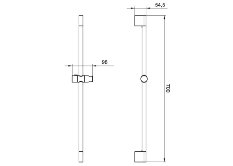  Душова стійка Devit 10270ER