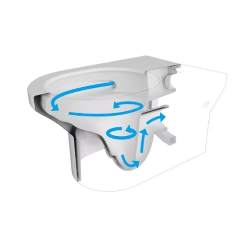 Унитаз подвесной Devit ART 3.0 безободковый с сиденьем Soft Close Quick-Fix дюропласт 3030140G (577987) Серый матовый