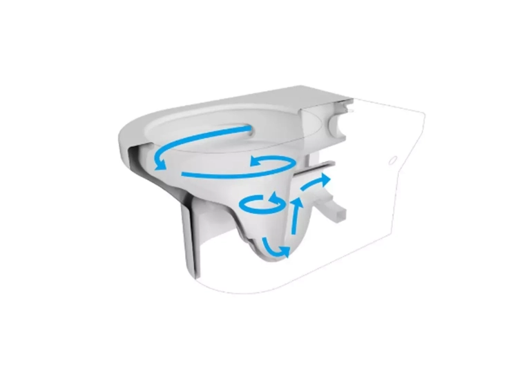 Унитаз подвесной Devit ART 3.0 безободковый с сиденьем Soft Close Quick-Fix дюропласт 3030140G (577987) Серый матовый