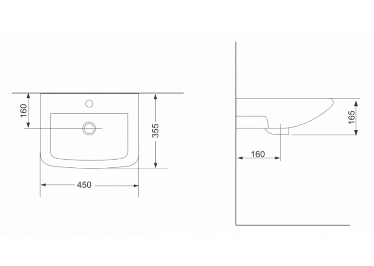 Раковина Devit Small 1013135