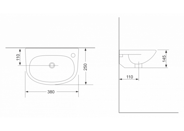  Раковина Devit Small 1014135