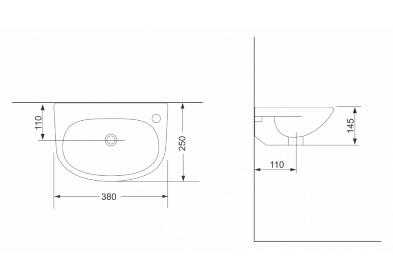 Раковина Devit Small 1014135