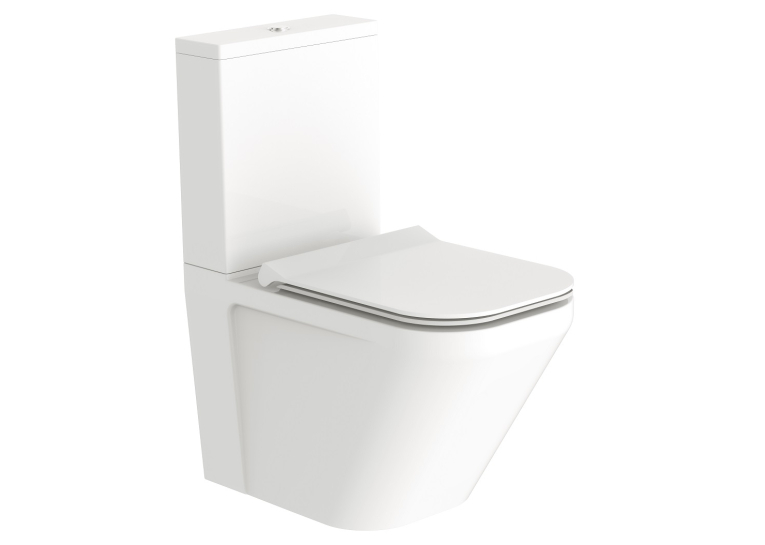  Унітаз-компакт Devit Up 3010120 безободковий із сидінням New Soft Close Quick-Fix дюропласт
