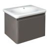  Тумба з умивальником Devit Fly New 60 сірий 0020120G