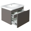  Тумба з умивальником Devit Fly New 60 сірий 0020120G
