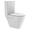 Унітаз-компакт Devit Laguna Clean Pro із сидінням Soft Close дюропласт 413599 (Товар з вітрини)