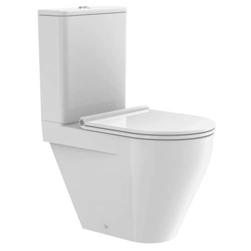 Унітаз-компакт Devit Laguna Clean Pro із сидінням Soft Close дюропласт 413599 (Товар з вітрини)