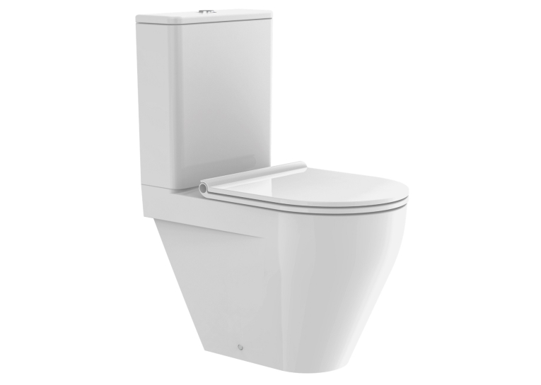 Унітаз-компакт Devit Laguna Clean Pro із сидінням Soft Close дюропласт 413599 (Товар з вітрини)