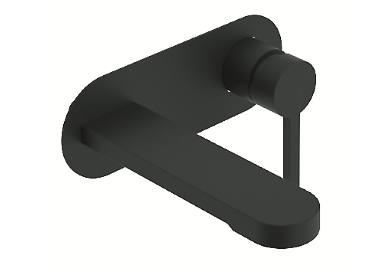  Змішувач прихованого монтажу для раковини Devit Laguna 8411X110B чорний матовий