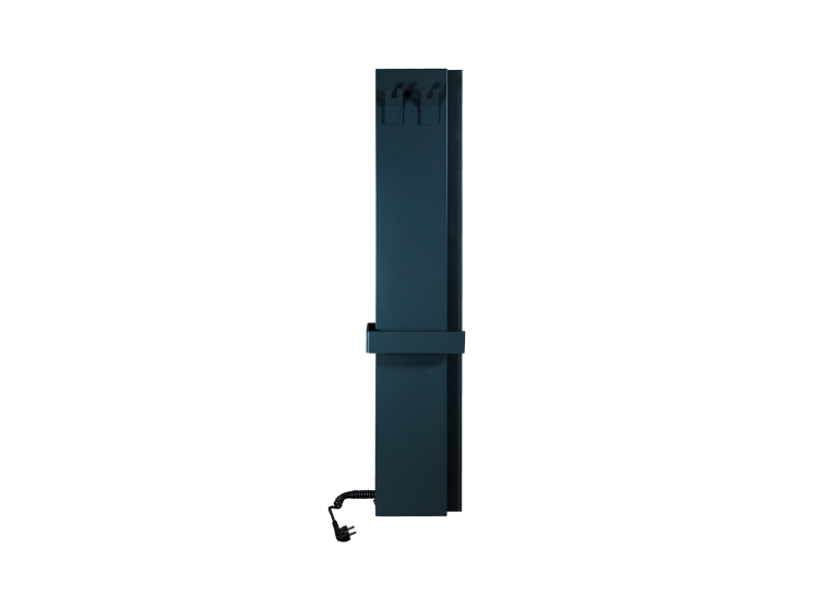 Полотенцесушитель DEWEIT Whole Wall 1250*290 с функцией обогрева, антрацит мат, 1267