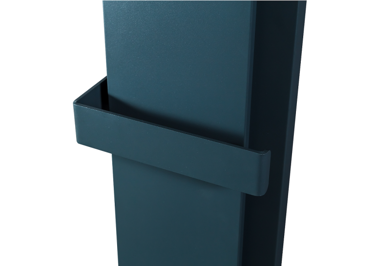Полотенцесушитель DEWEIT Whole Wall 1250*290 с функцией обогрева, антрацит мат, 1267