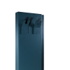 Рушникосушка DEWEIT Whole Wall 1250*290 з функцією обігріву, антрацит мат, 1267
