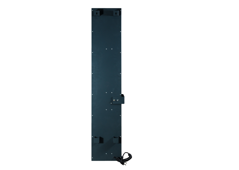 Рушникосушка DEWEIT Whole Wall 1250*290 з функцією обігріву, антрацит мат, 1267