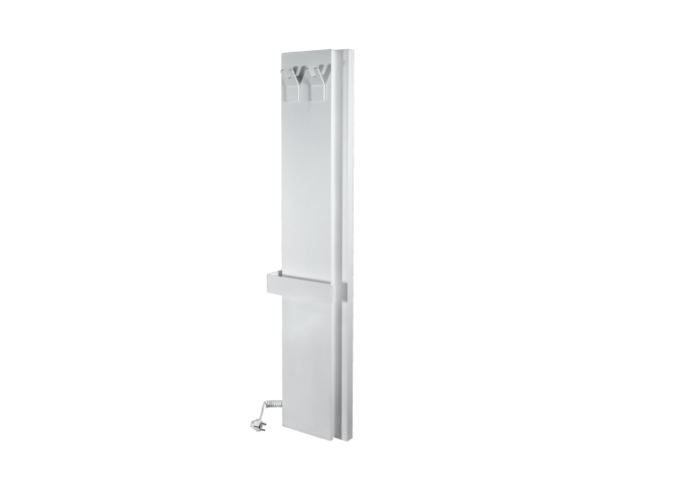 Полотенцесушитель DEWEIT Whole Wall 1250*290 с функцией обогрева, белый мат, 1268