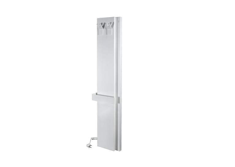 Полотенцесушитель DEWEIT Whole Wall 1250*290 с функцией обогрева, белый мат, 1268