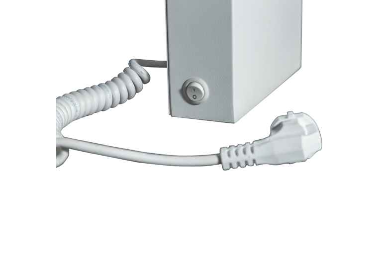 Полотенцесушитель DEWEIT Whole Wall 1250*290 с функцией обогрева, белый мат, 1268