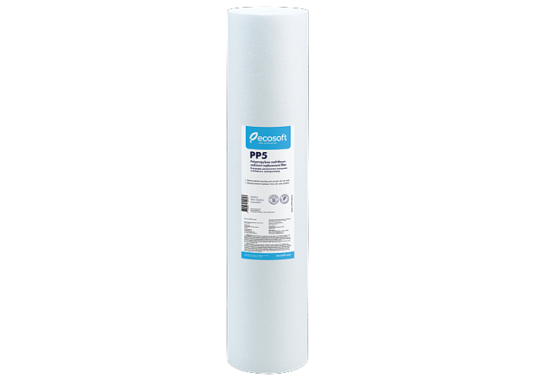 Картридж із спіненого поліпропілену Ecosoft 4,5"x20" 5 мкм, CPV45205ECO